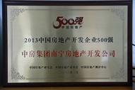 A4、2013中國房地產(chǎn)開發(fā)企業(yè)500強(qiáng)